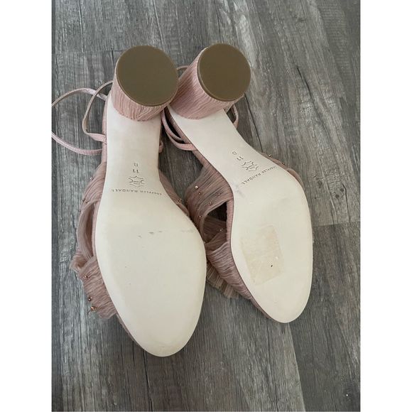 Loeffler Randal Camellia Pearl Rhinestone Bow Heel - Picture 7 of 7